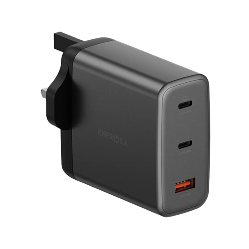 ENERGEA AMPCHARGE GAN100 - 2C1A PD WALL CHARGER-100W (EU) - GUNMETAL