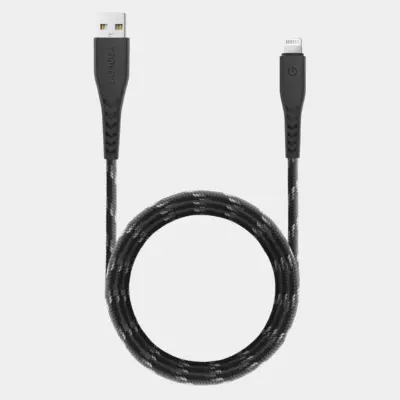 ENERGEA NYLOFLEX CABLE CHARGE AND SYNC TOUGH LIGHTNING CABLE C89 MFI 1.5M