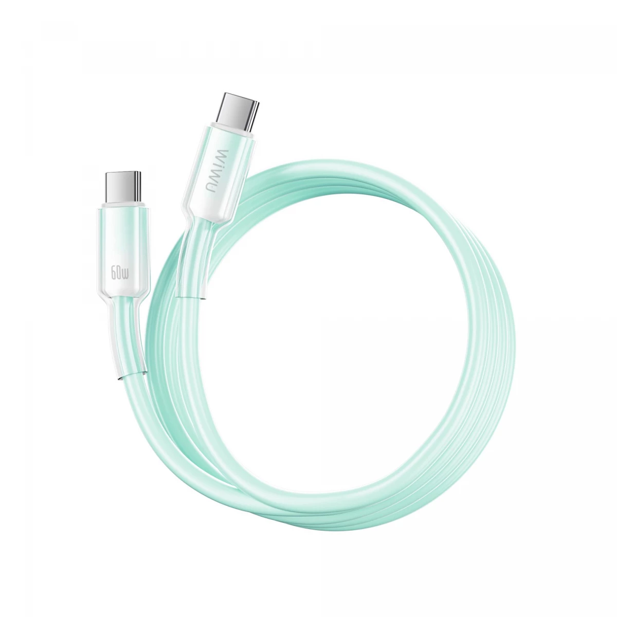 WiWU C065 Neolink USB-C to ULightning Braided Nylon Cable 1M Green