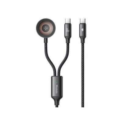 Mcdodo Cable  60W 2 in1 USB-C + Wireless Charger Apple Watch