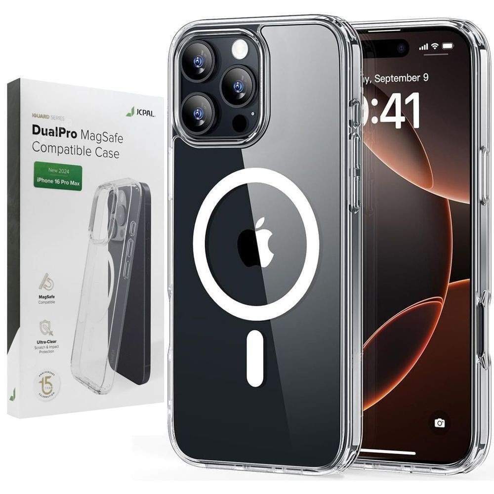 JCPal DualPro MagSafe Compatible Case for iPhone 16 Pro Max - Image 2