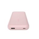 Belkin BOOSTCHARGE POWER BANK 20K W/INTEGRATED CABLE PINK
