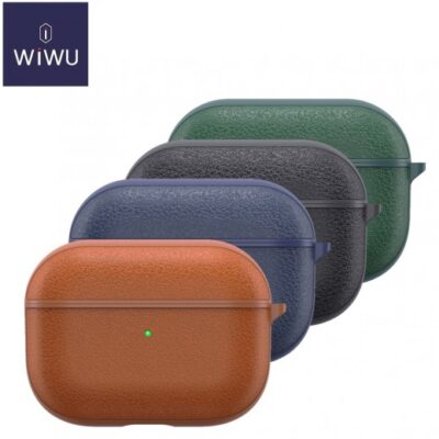Wiwu Calfskin Genuine Leather Airpods 2 Case